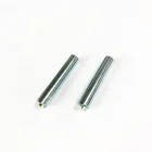 Aluminium Znic blue inner threaded shaft pin linear shaft