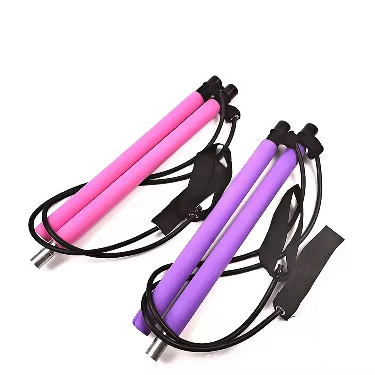 Pilates Bar Body Workout Yoga Portable Pilates Bar Kit Pilates Stick, Pink, purple,black,blue
Pilates Bar Body Workout Yoga Portable Pilates Bar Kit Pilates Stick, Pink, purple,black,blue
