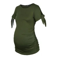 Fashion Comfortable Maternity Clothing Casual Pregnant Dress Round Neck Maternity Top
Fashion Comfortable Maternity Clothing Casual Pregnant Dress Round Neck Maternity Top