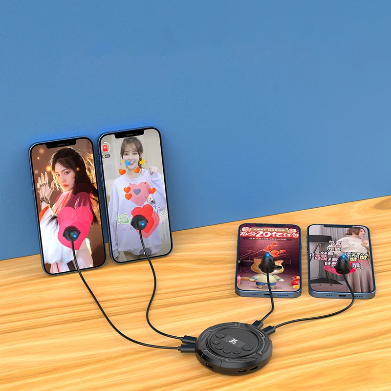2022 New Mobile Phone Linker Fast Mute Connection Device Live Streaming Physical Simulation Finger Screen Auto Clicker, Black
2022 New Mobile Phone Linker Fast Mute Connection Device Live Streaming Physical Simulation Finger Screen Auto Clicker, Black