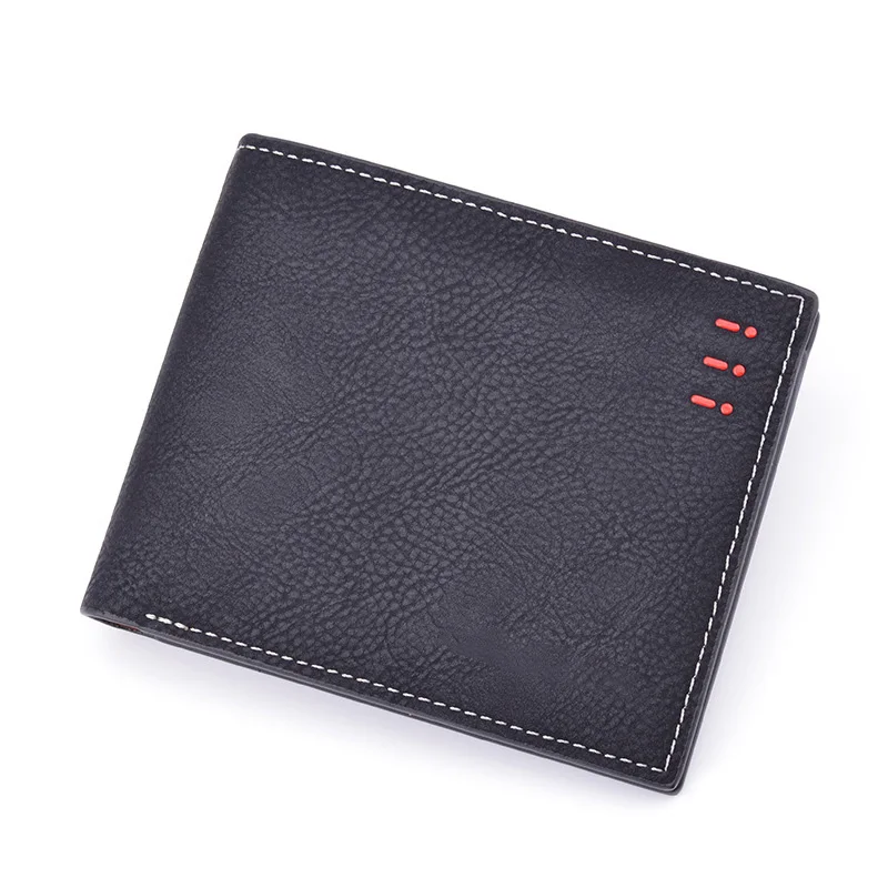 Men's Wallet Short Money Wallet Fashion 2021 new retro frosted large capacity horizontal soft leather clip, Customized color
Men's Wallet Short Money Wallet Fashion 2021 new retro frosted large capacity horizontal soft leather clip, Customized color
