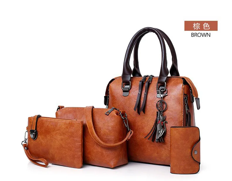 2020 New Fashion accessories vintage style leather Cheap Price Lady Handbag Women Bag sets PU ladies bags handbag set
2020 New Fashion accessories vintage style leather Cheap Price Lady Handbag Women Bag sets PU ladies bags handbag set