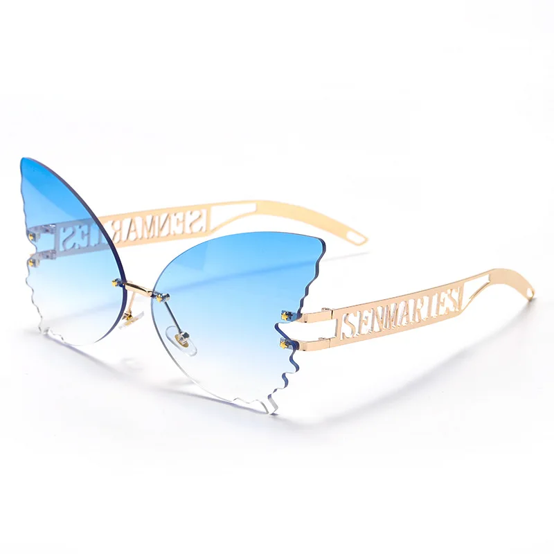 New style big frame hot sale butterfly sun glasses metal frame fashion creative sunglasses for women, As the pictures show
New style big frame hot sale butterfly sun glasses metal frame fashion creative sunglasses for women, As the pictures show