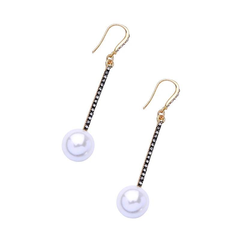 ed00923c Fashion Simple Antique Gold Jewellery Crystal Pearl Earings Vintage For Mother
ed00923c Fashion Simple Antique Gold Jewellery Crystal Pearl Earings Vintage For Mother