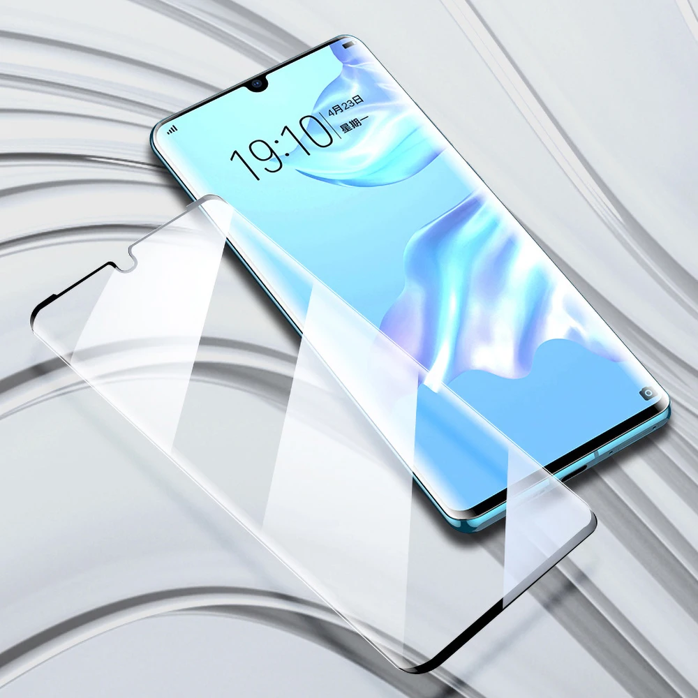 Tempered glass for huawei P30 pro screen protector full glue protective film, Black
Tempered glass for huawei P30 pro screen protector full glue protective film, Black