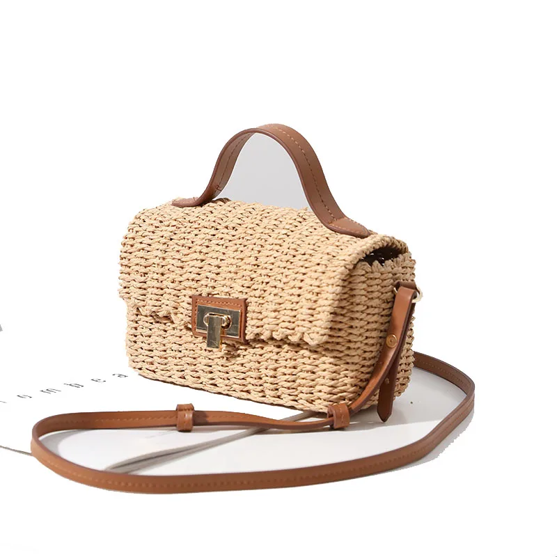 Wholesale fashion spring summer women holiday beach daily crossbody paper straw shoulder beach bags, Assorted
Wholesale fashion spring summer women holiday beach daily crossbody paper straw shoulder beach bags, Assorted