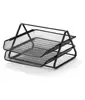 Mesh Collection Stacking Sorter Tray 2 Tier a4 Paper Document File Desk Organizer Tray