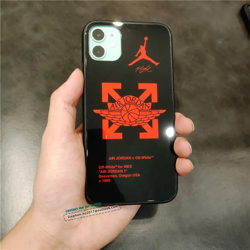 case used for iphone 12 pro max xr xs max 8 7 6 plus se all size Glass sneaker designer "BRED BLACK CEMENT" case
case used for iphone 12 pro max xr xs max 8 7 6 plus se all size Glass sneaker designer "BRED BLACK CEMENT" case