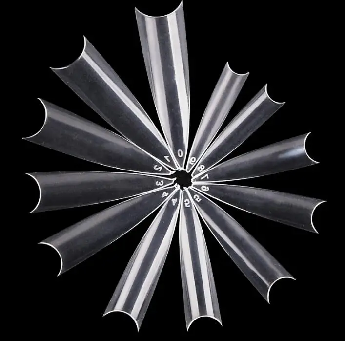 600pcs/bag Eagle Claw Long Pointed Style Natural False Nail Tips Half Cover Artificial Nail Art Tips, Transparent
600pcs/bag Eagle Claw Long Pointed Style Natural False Nail Tips Half Cover Artificial Nail Art Tips, Transparent