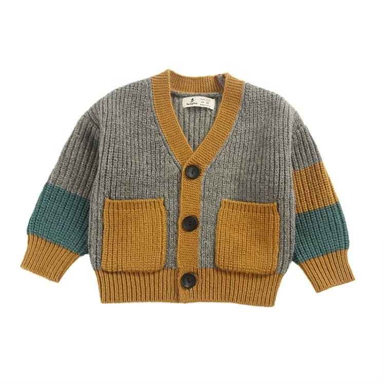 B60373A Children's casual hot sell boys' and girls' knitted cardigans, Green chocolate
B60373A Children's casual hot sell boys' and girls' knitted cardigans, Green chocolate