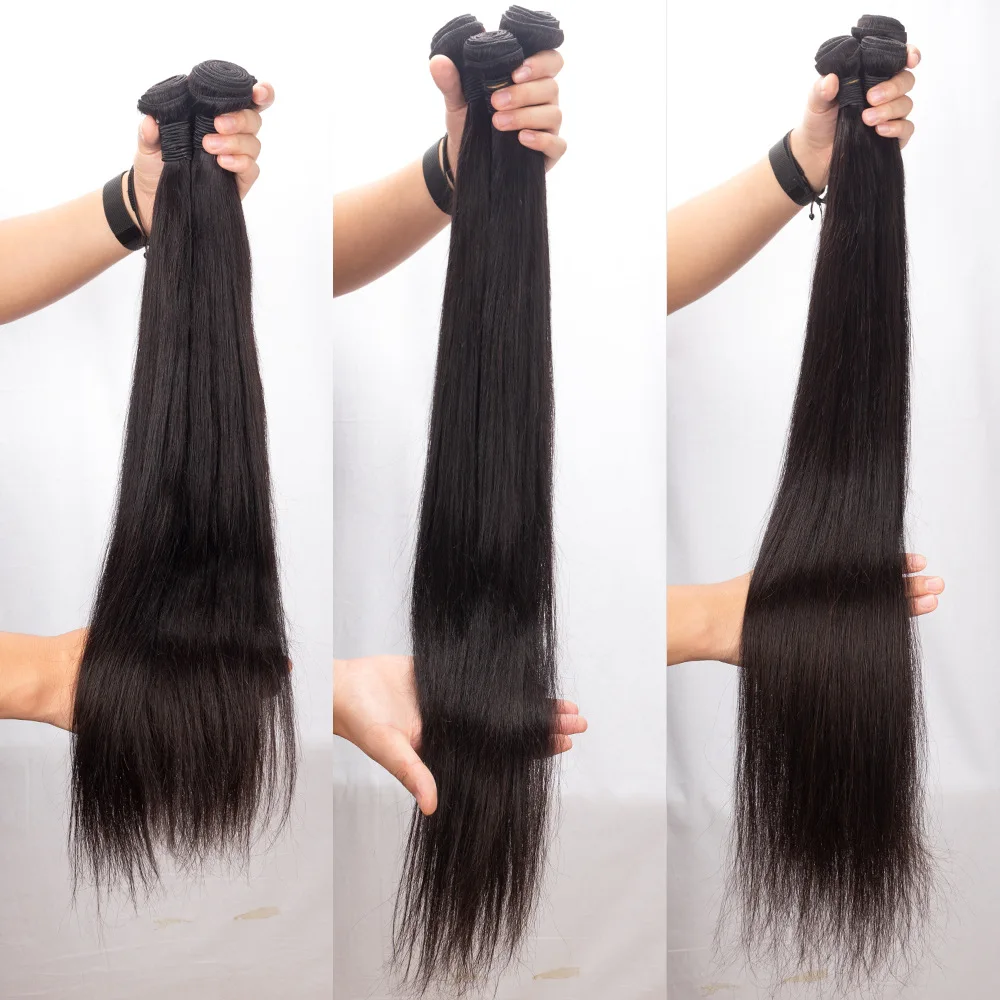 Factory wholesale direct sales Brazilian black long straight hair weave woman human hair extensions
Factory wholesale direct sales Brazilian black long straight hair weave woman human hair extensions