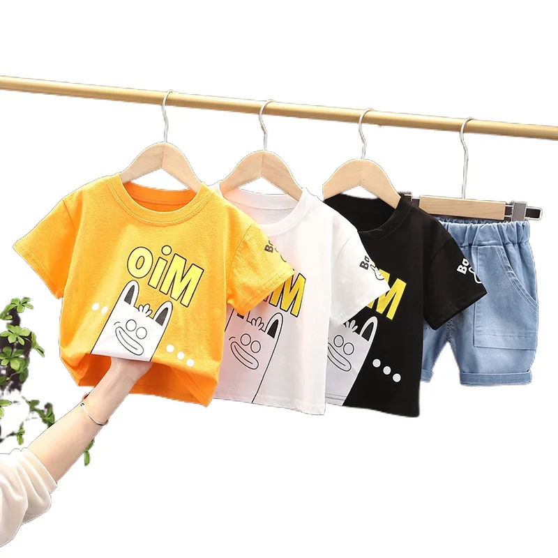 2021 New Cartoons Short Sleeved Summer Shirts For Children Boys Casual Clothing Set 2-6 Year Boys Clothing Sets, White,black,orange
2021 New Cartoons Short Sleeved Summer Shirts For Children Boys Casual Clothing Set 2-6 Year Boys Clothing Sets, White,black,orange