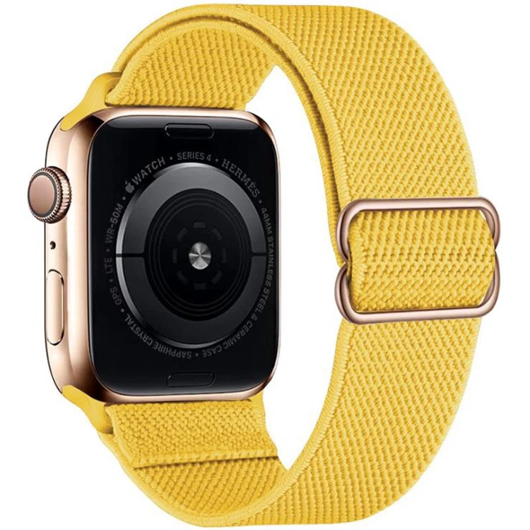 New design watch band for Apple Watch series 6 rings shared 40mm 44mm nylon elastic stretch strap, Optional
New design watch band for Apple Watch series 6 rings shared 40mm 44mm nylon elastic stretch strap, Optional