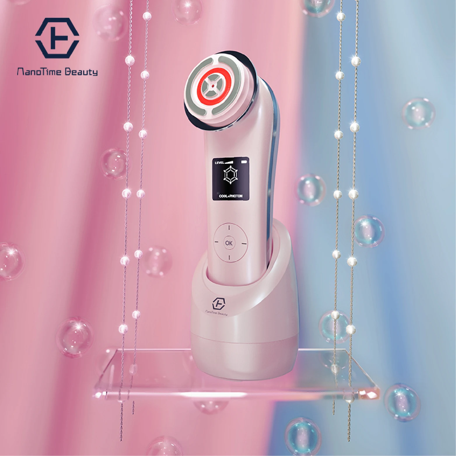 EMS Face Lifting Prompt Goods Home Care Facial Device Red Light Therapy RF EMS Sonic Cooling Skin Care Devices
EMS Face Lifting Prompt Goods Home Care Facial Device Red Light Therapy RF EMS Sonic Cooling Skin Care Devices