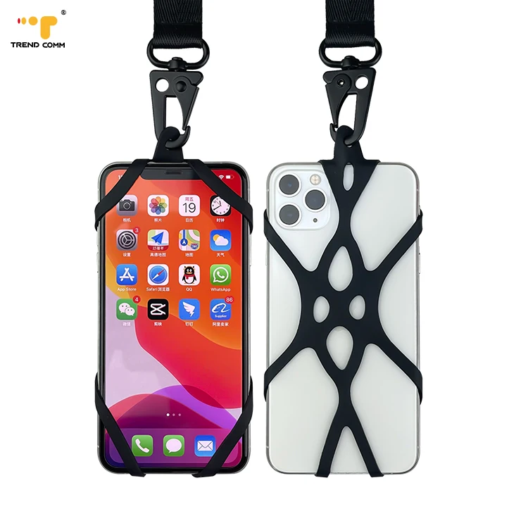 New Cellphone Crossbody Strap Luxury Cases Soft Flat Silicone Universal Phone Covers
New Cellphone Crossbody Strap Luxury Cases Soft Flat Silicone Universal Phone Covers