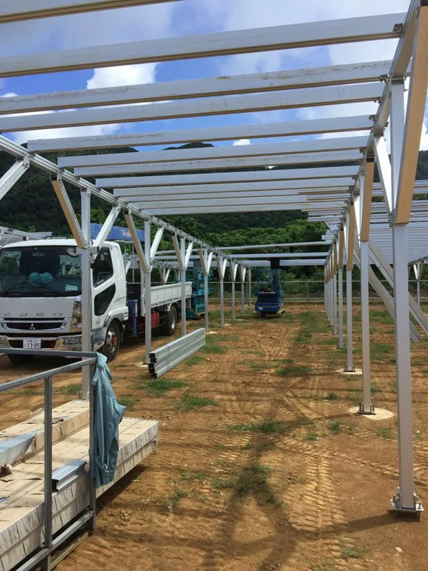 Solar Farm Mounting System Real Scene Solar Farm Mounting System Real Scene