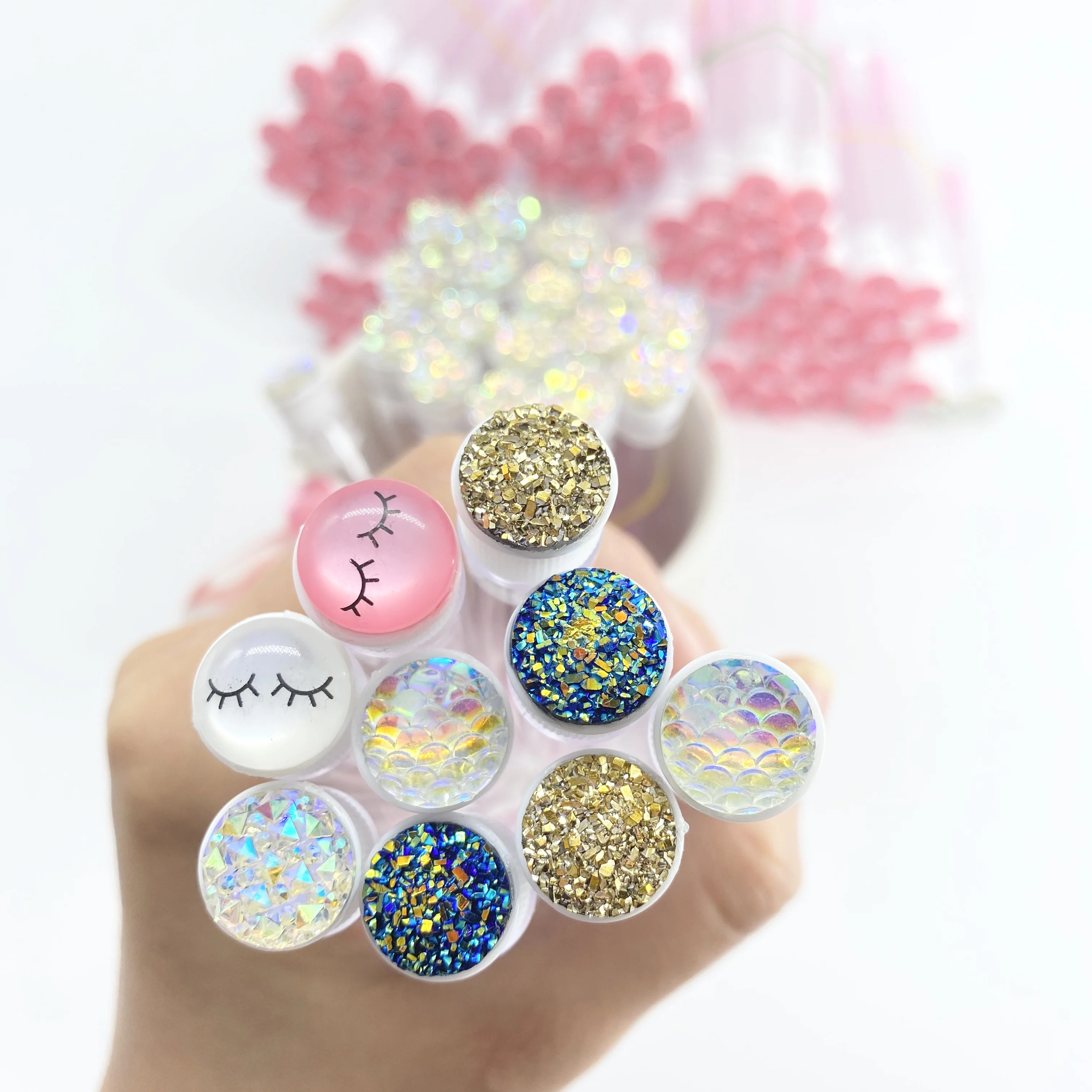 Wholesale Private Label salon lash cleaning brush soft lash wand Tube Eyelash Brush, Colors
Wholesale Private Label salon lash cleaning brush soft lash wand Tube Eyelash Brush, Colors