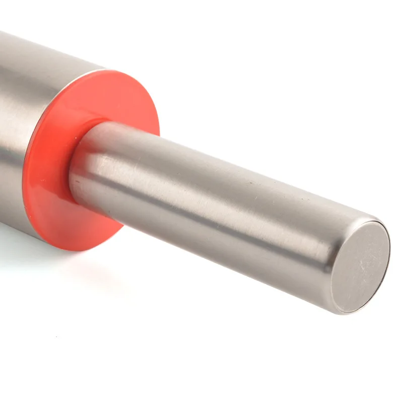 Baking tools Stainless steel rolling pin Non-stick flour stick wooden handle plastic cover rolling pin
Baking tools Stainless steel rolling pin Non-stick flour stick wooden handle plastic cover rolling pin