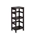 Best selling home decoration traditional 2 Shelf nut brown shoe wooden stand