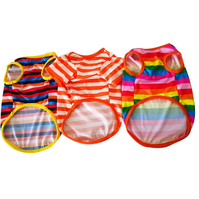 Wholesale spring autumn ropa para perros luxury cooling dog vest rainbow pet clothes, Customized color
Wholesale spring autumn ropa para perros luxury cooling dog vest rainbow pet clothes, Customized color