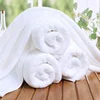 Beach Bath Towels Bulk Custom Logo 100% Cotton White 5 Star Hotel Face Towel Set