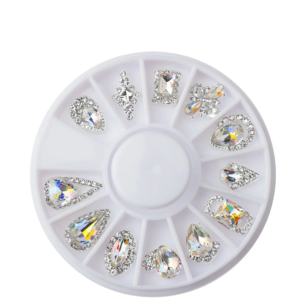 Tamax NAR002 1 box 26 styles Nail Art Decorations Colorful AB Crystal Nail Rhinestones DIY Diamond Strass Nails Supplies Salon
Tamax NAR002 1 box 26 styles Nail Art Decorations Colorful AB Crystal Nail Rhinestones DIY Diamond Strass Nails Supplies Salon
