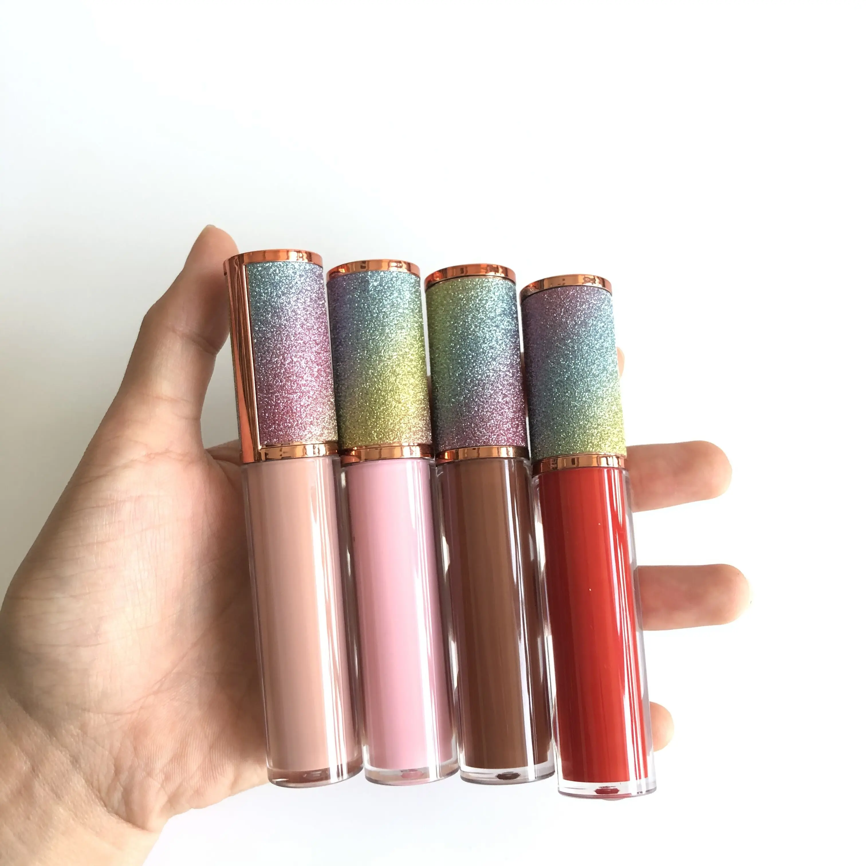 Rainbow cute lip gloss private label cosmetics makeup no logo in stock 30 color wholesale matte liquid lip gloss
Rainbow cute lip gloss private label cosmetics makeup no logo in stock 30 color wholesale matte liquid lip gloss
