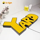 Custom Store Outdoor Sign 3D Lighting Led Light Channel Letter Logo LED Billboard