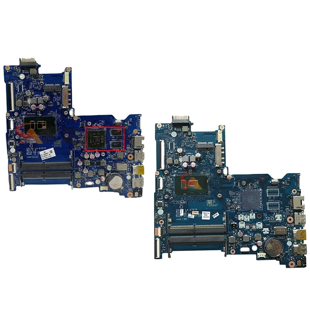 

For HP Notebook 15-AY 15-AC Series Laptop Motherboard W I3-7th Gen I5-7th Gen I7-7th GenU CPU Notebook mainboard CDL50 LA-D707P
