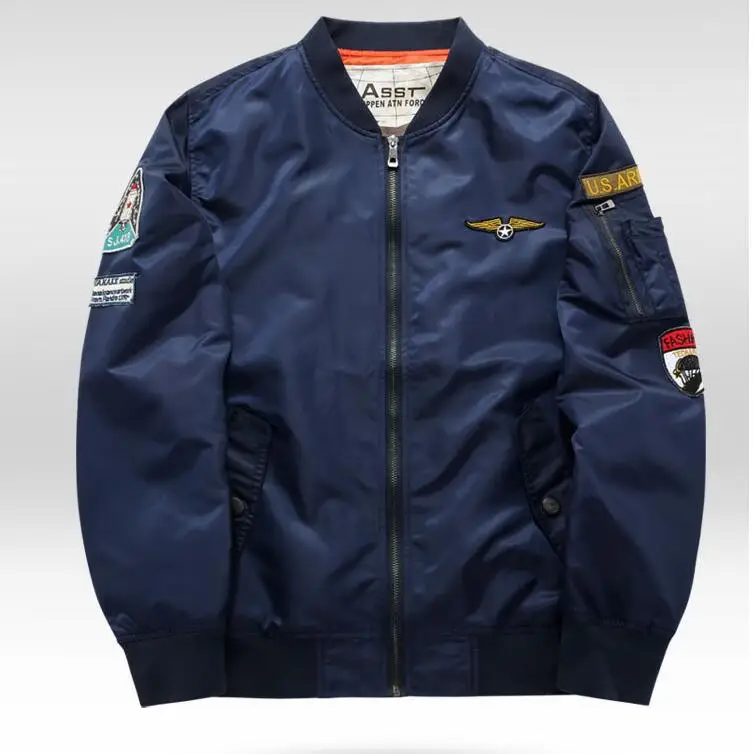 Casual jacket Embroidery Flight jacket Sport Baseball Coat, Red /green/blue /black/dark green
Casual jacket Embroidery Flight jacket Sport Baseball Coat, Red /green/blue /black/dark green