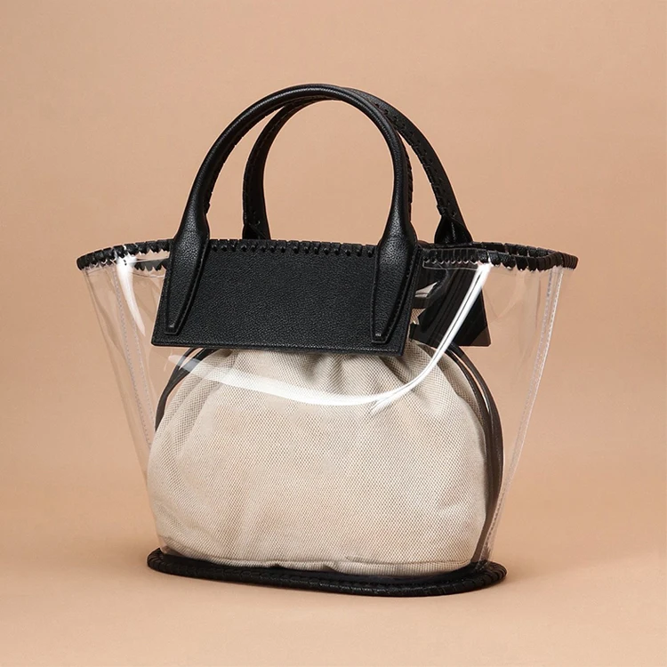 Elegance Luxury Handbag For Women Designer Shoulder Bags Tote Bag Transparent PVC vegan leather PU bag
Elegance Luxury Handbag For Women Designer Shoulder Bags Tote Bag Transparent PVC vegan leather PU bag