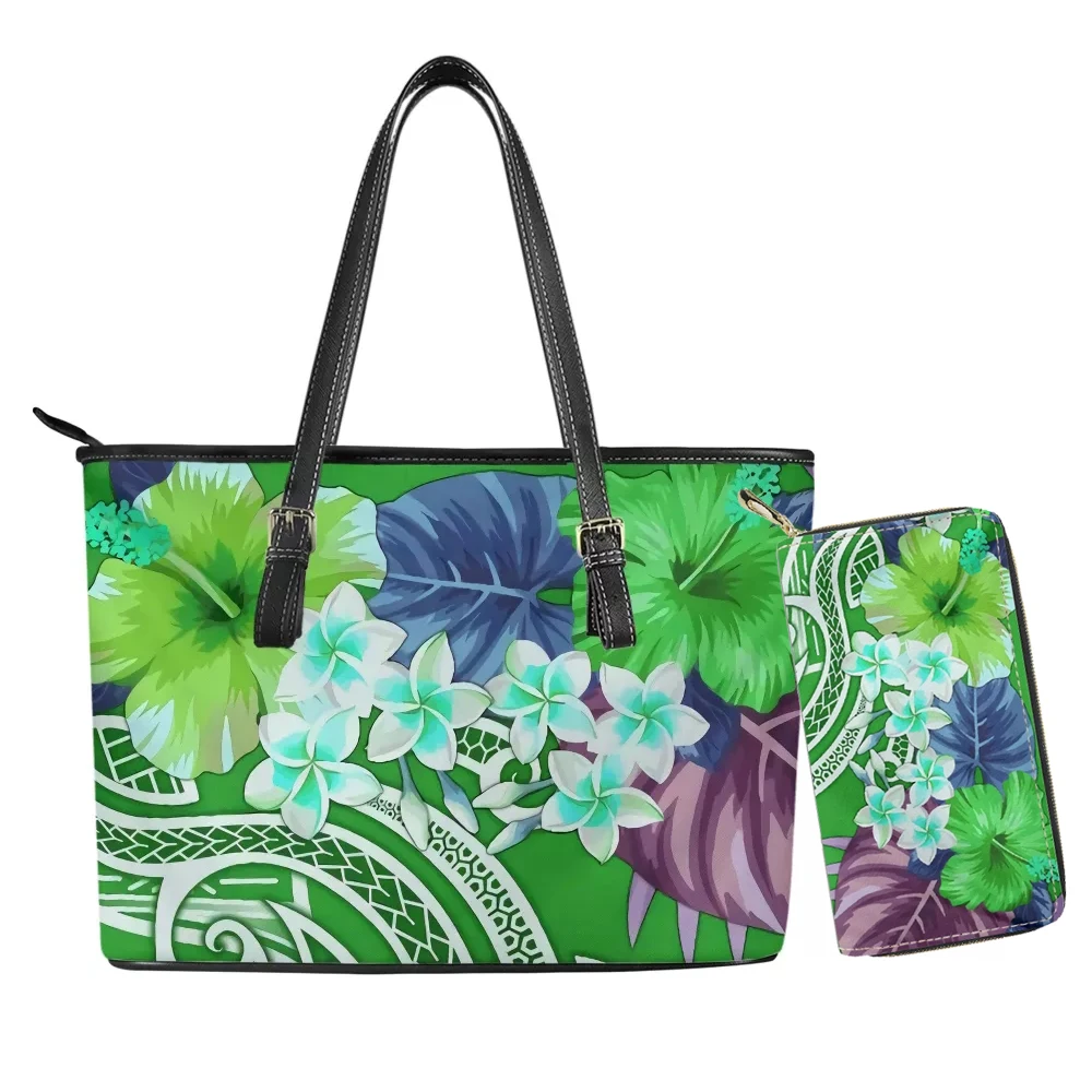 POD 2pcs/set Handbags Polynesian Traditional Tribal Print Leather Bags Women Handbags Shoulder Purses and Wallet Dropshiping
POD 2pcs/set Handbags Polynesian Traditional Tribal Print Leather Bags Women Handbags Shoulder Purses and Wallet Dropshiping
