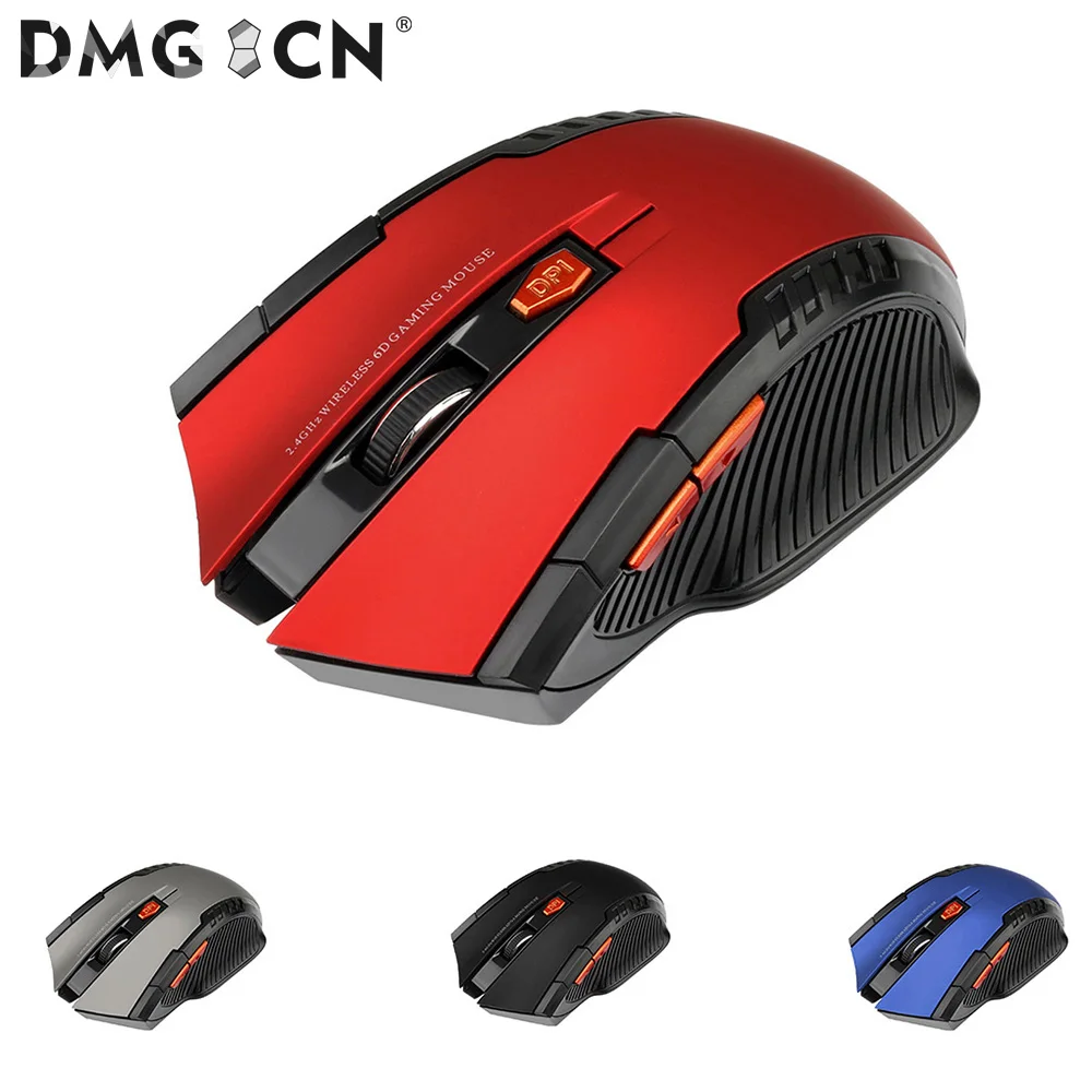 Wireless Mouse 2.4Ghz Mini Wireless Optical USB Gaming Mouse USB Receiver 1200 dpi for PC Laptop, Black/red/gray/blue
Wireless Mouse 2.4Ghz Mini Wireless Optical USB Gaming Mouse USB Receiver 1200 dpi for PC Laptop, Black/red/gray/blue