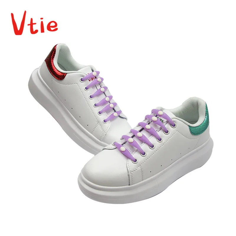 Silicone Elastic No Tie Shoelaces for Kids&Adults Tieless Wholesale Shoe Laces Multicolor Shoelaces for Boots and Casual Shoes 
Silicone Elastic No Tie Shoelaces for Kids&Adults Tieless Wholesale Shoe Laces Multicolor Shoelaces for Boots and Casual Shoes