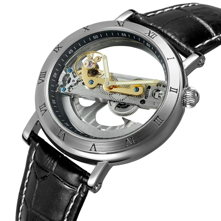 FORSINING GMT1003 Automatic Mechanical Watches Top Brand Luxury Stainless Steel Watch Skeleton Transparent Sport male Clock
FORSINING GMT1003 Automatic Mechanical Watches Top Brand Luxury Stainless Steel Watch Skeleton Transparent Sport male Clock