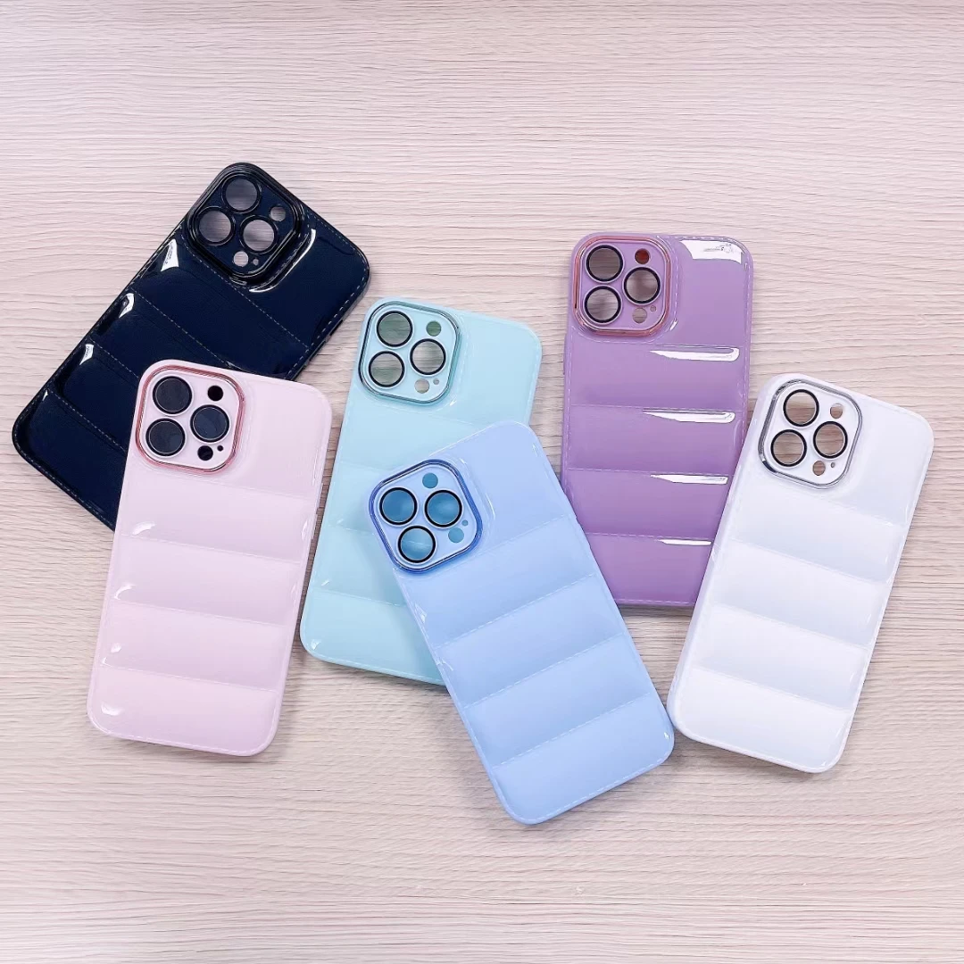 Leyi new design candy color glossy down jacket cotton pillow puffer phone accessories phone cases for iphone 11 pro max 14
Leyi new design candy color glossy down jacket cotton pillow puffer phone accessories phone cases for iphone 11 pro max 14