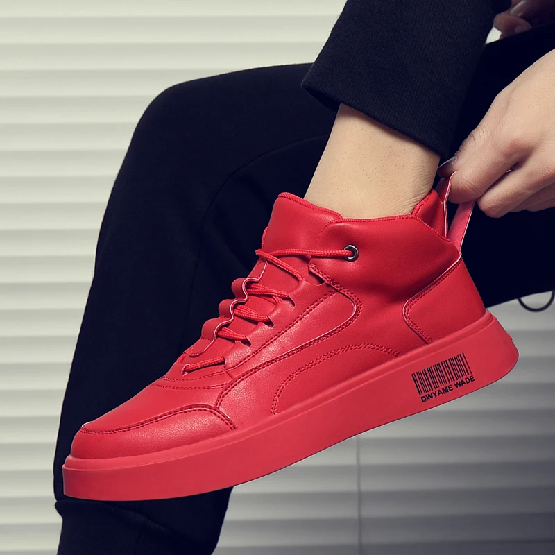 high-top casual sneakers white shoes men's casual sports shoes sneakers male white board shoes Autumn leather casual sneakers
high-top casual sneakers white shoes men's casual sports shoes sneakers male white board shoes Autumn leather casual sneakers