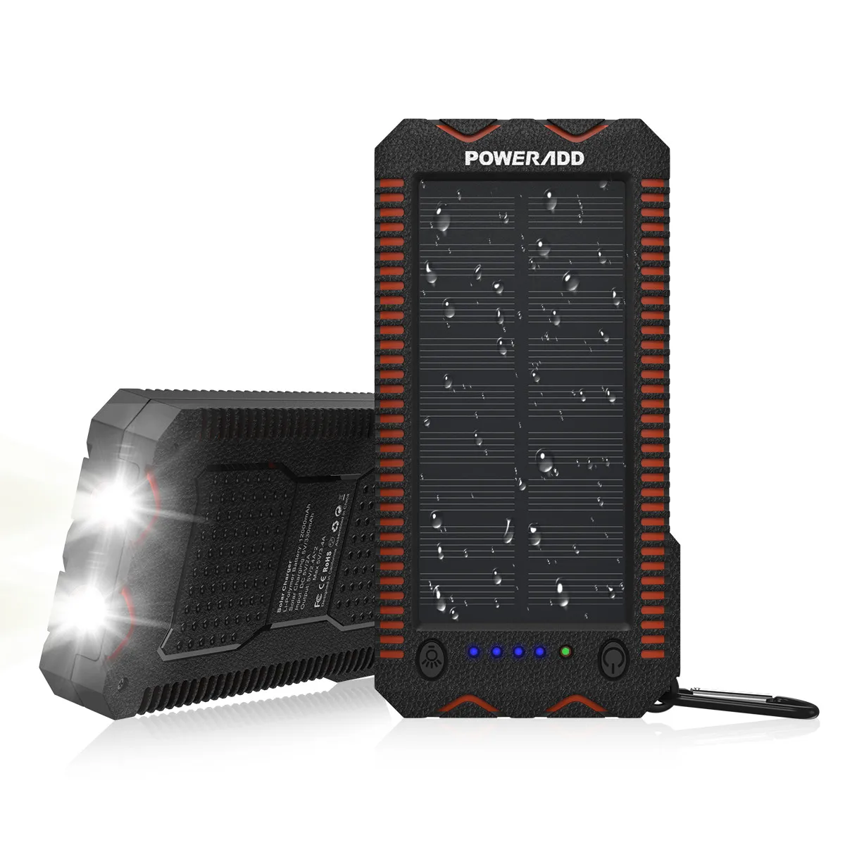 Wearable And Waterproof Dual Usb 12000mAh Solar Power Bank Best Solar Charger Power Bank With Flashlight
Wearable And Waterproof Dual Usb 12000mAh Solar Power Bank Best Solar Charger Power Bank With Flashlight