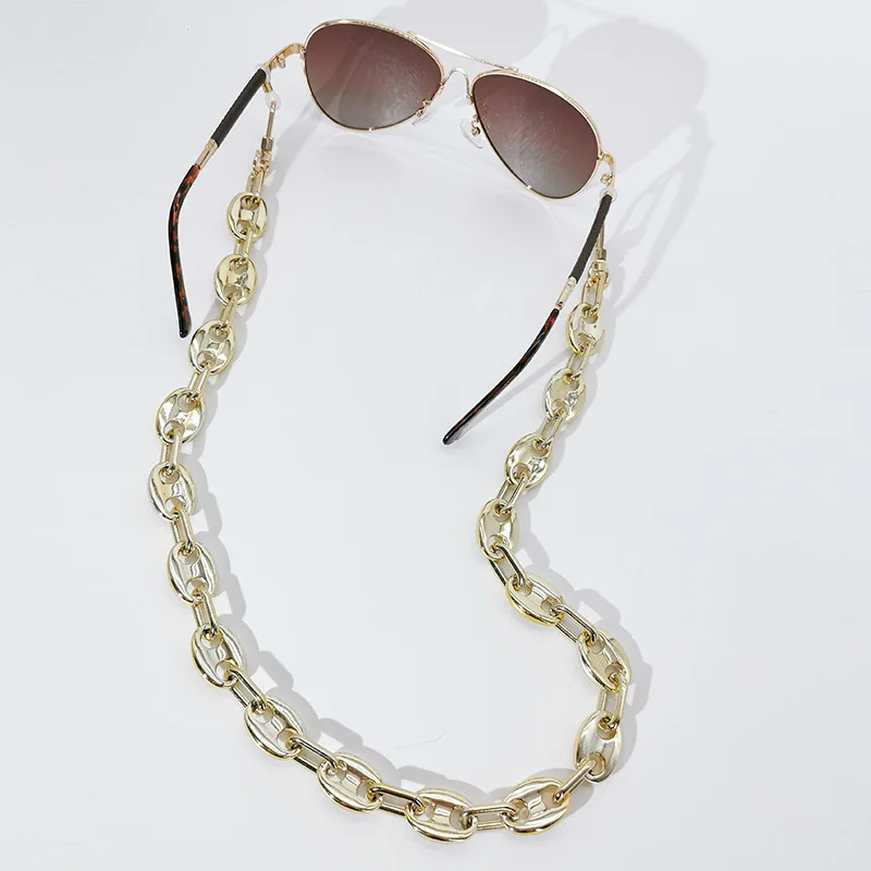INS Fashion HIPHOP Fadeless Gold Thick Chain Sunglasses Holder Rope Metal Glasses Chain
INS Fashion HIPHOP Fadeless Gold Thick Chain Sunglasses Holder Rope Metal Glasses Chain