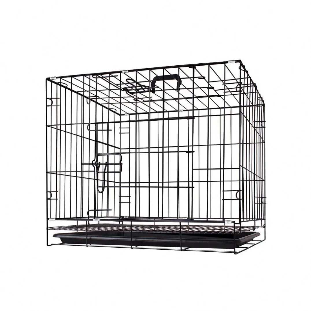 High Quality Pet Large Folding Wire Pet Cages for Large Dog Cat House Metal Dog Crate, Black/pink/sliver/blue
High Quality Pet Large Folding Wire Pet Cages for Large Dog Cat House Metal Dog Crate, Black/pink/sliver/blue