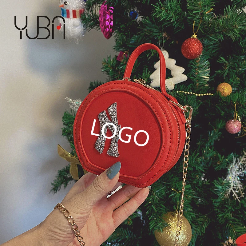 Korean version NY red envelope fashion cross-body bag 2021 new casual simple hand small round bag shoulder bag for
Korean version NY red envelope fashion cross-body bag 2021 new casual simple hand small round bag shoulder bag for
