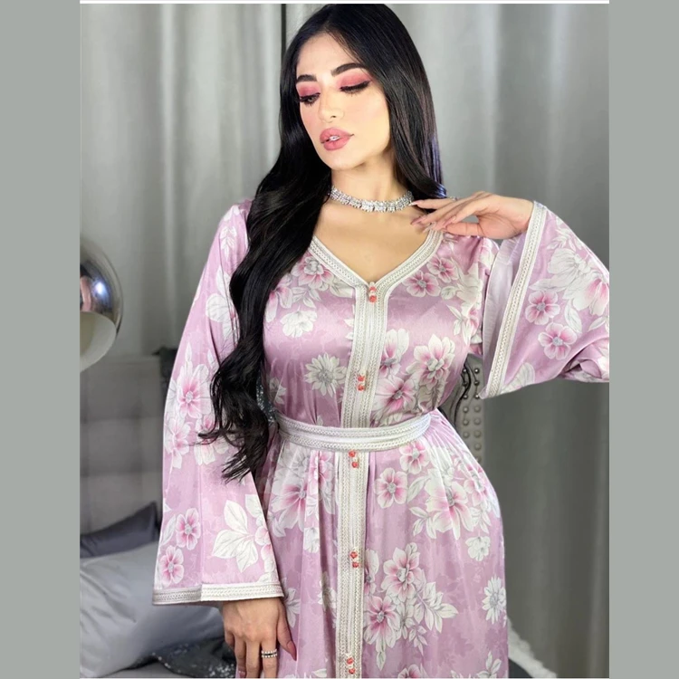 HJ XMDR00193 Wholesale Long Sleeve Fashion Ribbon Trim Morrocan Maroko Kaftan Women Dresses
HJ XMDR00193 Wholesale Long Sleeve Fashion Ribbon Trim Morrocan Maroko Kaftan Women Dresses