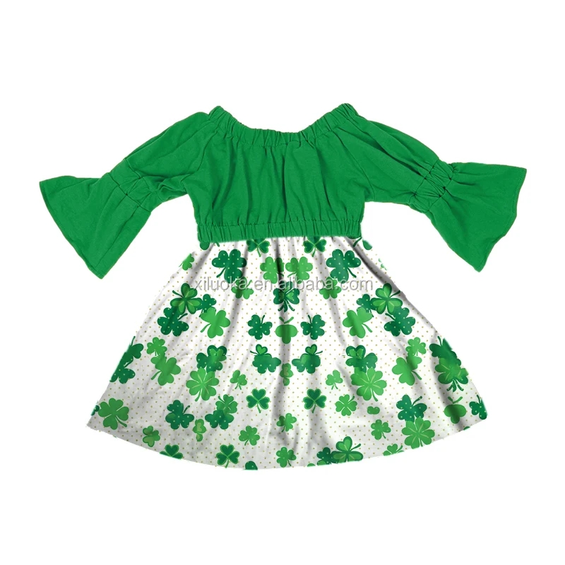New Design Wholesale Children's Boutique Clothing Soft Milk Silk St Patricks Girl Dress, Picture
New Design Wholesale Children's Boutique Clothing Soft Milk Silk St Patricks Girl Dress, Picture