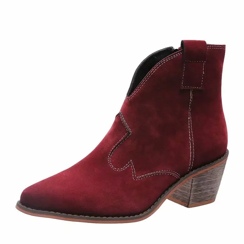 hot sale fashion good quality comfortable cheap big size suede boots for women ankle medium tube boots, Red,green,black,brown
hot sale fashion good quality comfortable cheap big size suede boots for women ankle medium tube boots, Red,green,black,brown
