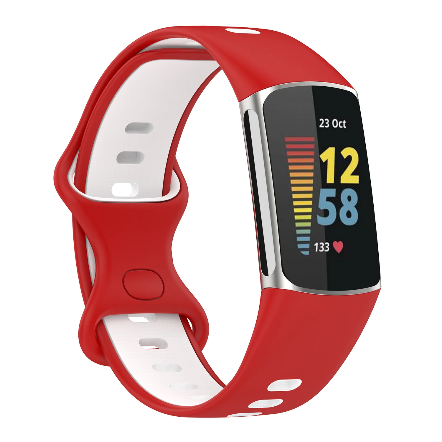 Waterproof Adjustable Silicone Watch Strap Sport Stitching Color Small Bands For Fitbit Charge Watch 5 Bands Watch
Waterproof Adjustable Silicone Watch Strap Sport Stitching Color Small Bands For Fitbit Charge Watch 5 Bands Watch