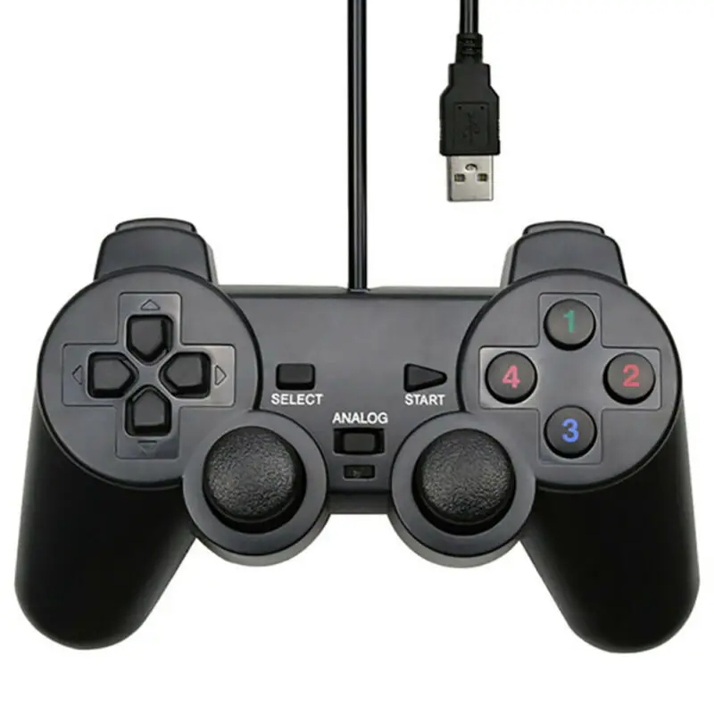 

Cheap Price USB Gamepad Joypad Games Arcade Vibration Wired Joystick Gaming PC Controller