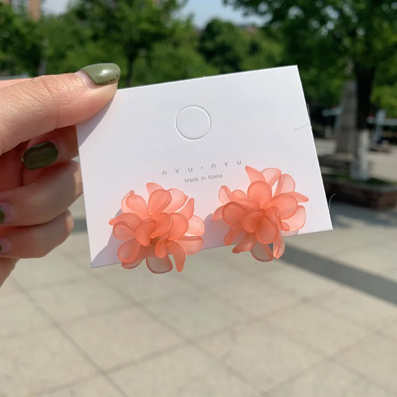 2021 Sailing Jewelry Retro S925 Silver Needle Resin Petal Earrings Candy Color Resin Flower Earrings
2021 Sailing Jewelry Retro S925 Silver Needle Resin Petal Earrings Candy Color Resin Flower Earrings