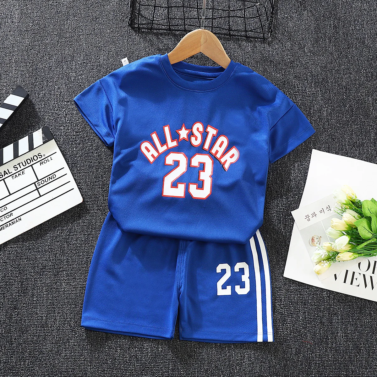 Children's new boys and girls basketball uniforms big kids sportswear short-sleeved suit, Picture shows
Children's new boys and girls basketball uniforms big kids sportswear short-sleeved suit, Picture shows