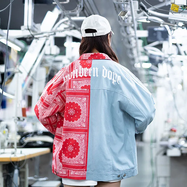 Spring Contrast Color Stitching Youth Girl Coat Custom Logo Cotton Patchwork Plus Size Outdoor College Bomber Jacket Men, Blue
Spring Contrast Color Stitching Youth Girl Coat Custom Logo Cotton Patchwork Plus Size Outdoor College Bomber Jacket Men, Blue