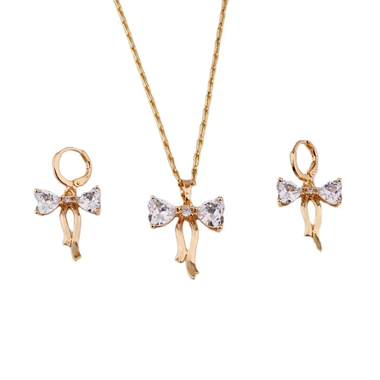 2020 New Arrival CZ Heart Drop Earrings 18k Gold Plated Cubic Zirconia Earrings Necklace Jewelry Set for Women
2020 New Arrival CZ Heart Drop Earrings 18k Gold Plated Cubic Zirconia Earrings Necklace Jewelry Set for Women